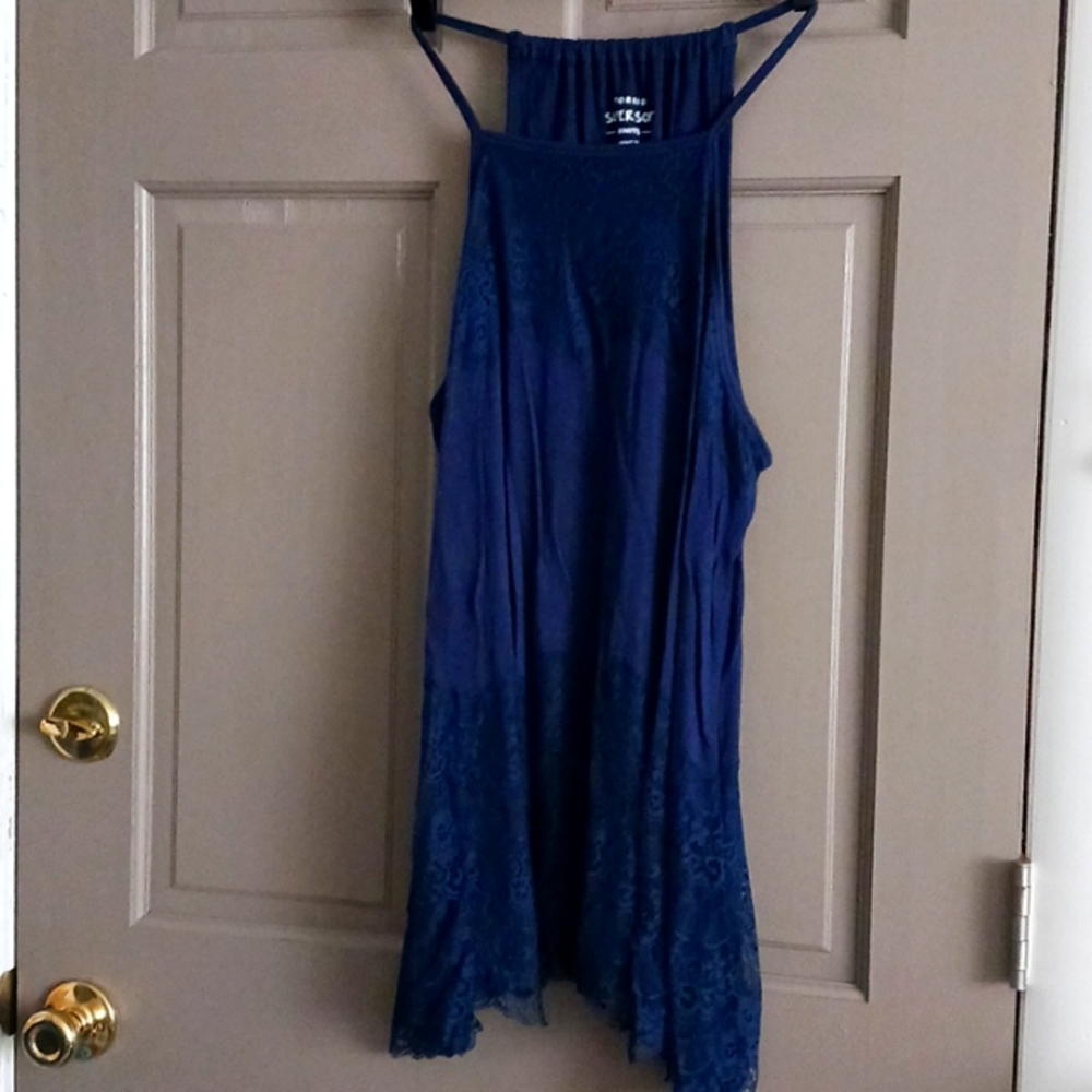Lace tank top